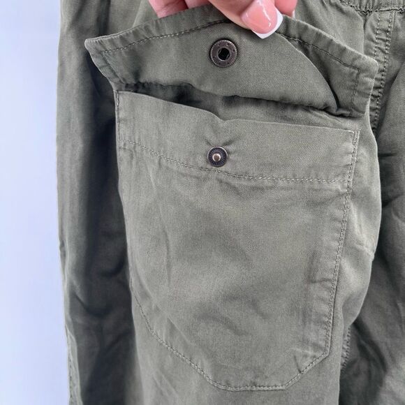 Sanctuary Go Easy Women’s Pine Green Drawstring Pull-On Pants XL NWT Lyocell - Picture 12 of 16